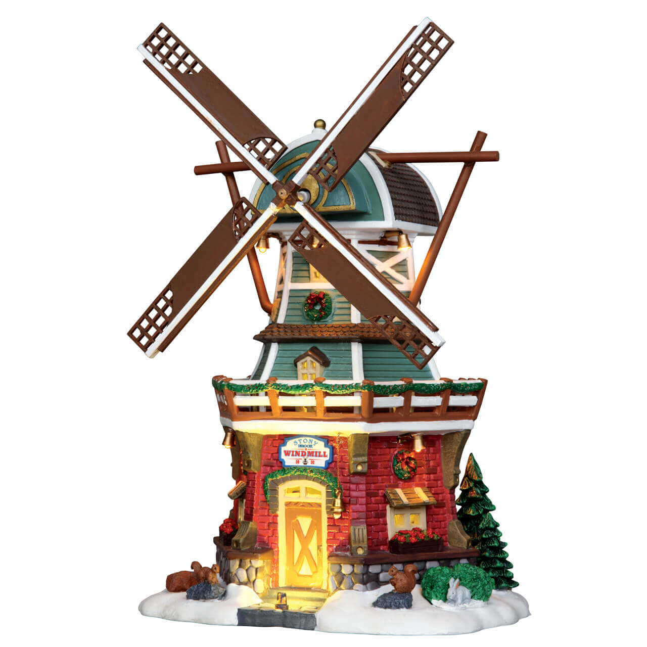 LEMAX Stony Brook Windmill, with 4.5V Adaptor #25384